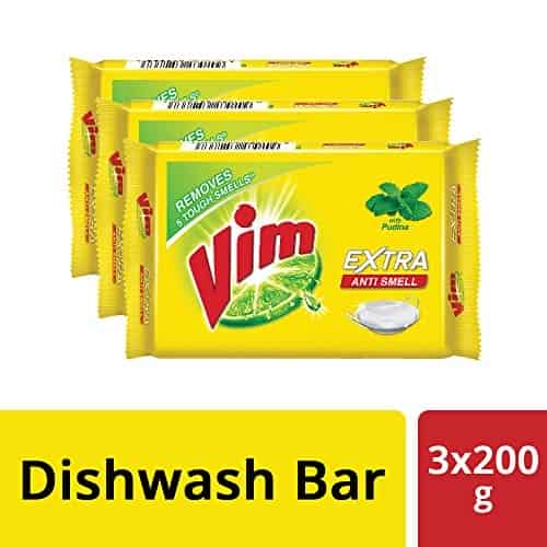 Vim Anti Smell Bar - 200 g (Pack of 3) combo
