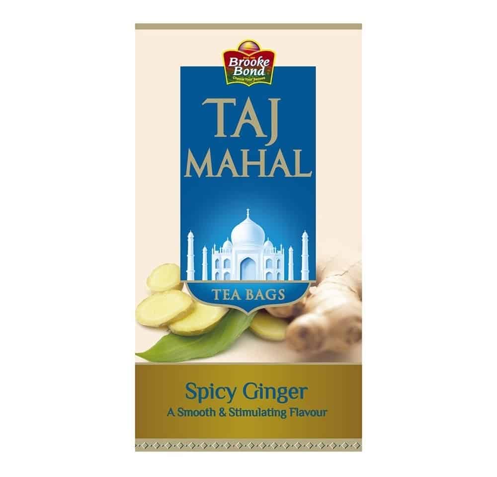 Taj Mahal Spicy Ginger Tea, 25 Bags
