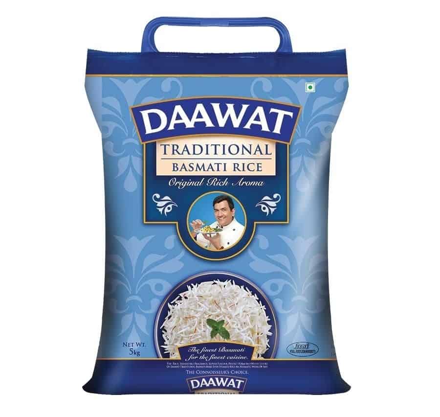 Daawat Traditional Basmati Rice, 5 Kg