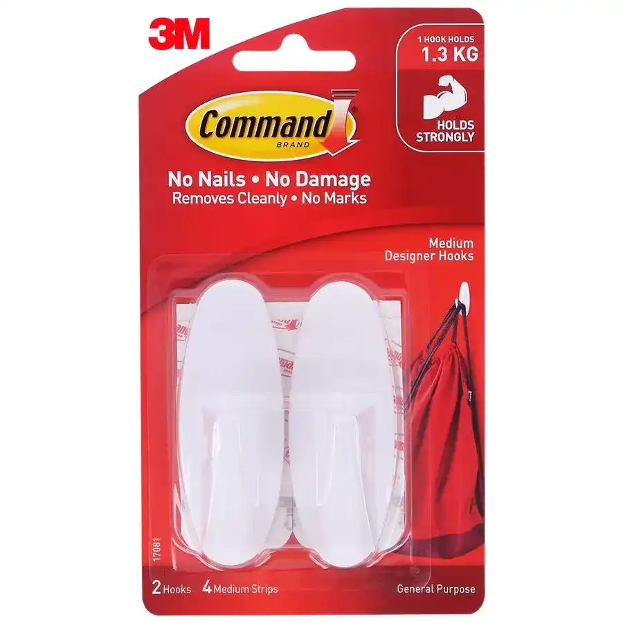 Command Medium Designer Hooks 2 pcs