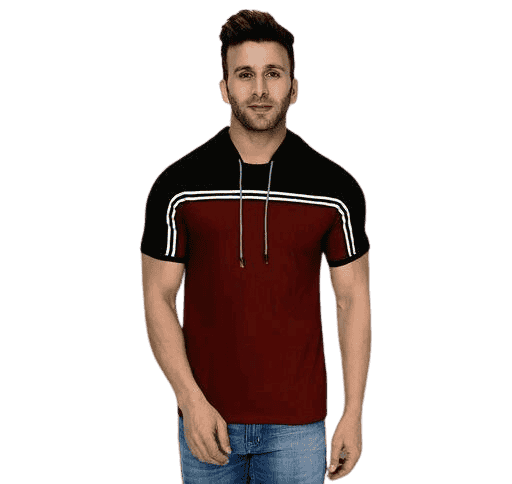 Classic Retro Men Cotton Blend T-shirts