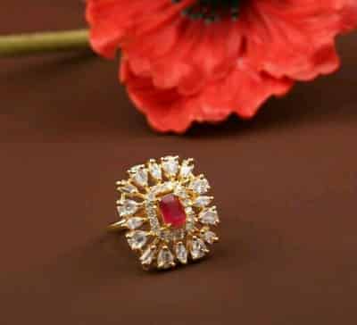 Allure Bejeweled American Diamond Rings
