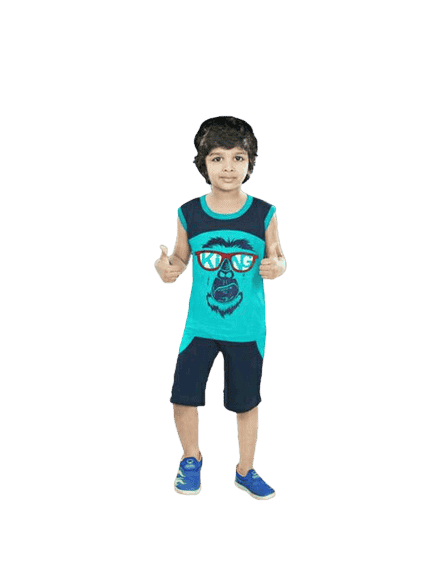 Doodle Adorable Cotton Kid's Boy's Clothing Sets