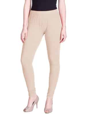 Lux Lyra Women's Leggings Skin colore Ankle Length Leggings
