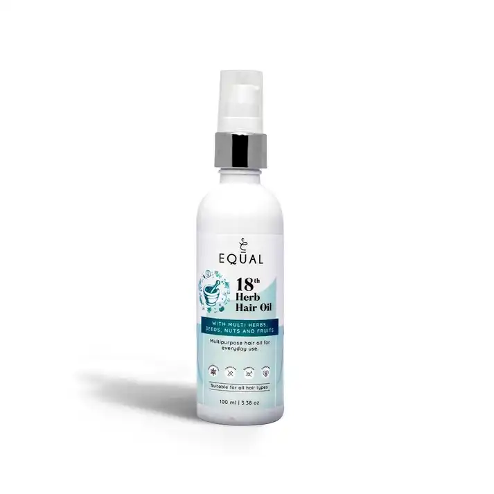 Equal 18th Herb Hair Oil for Protection from Sun Damage and Pollution
