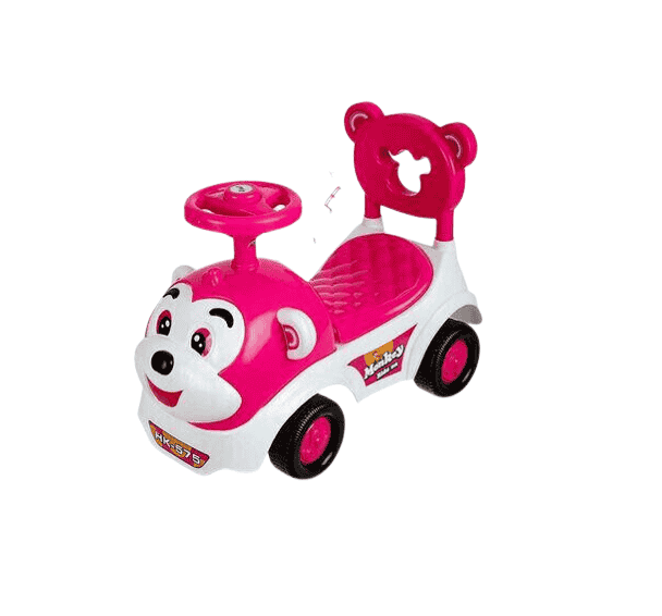 Dash Baby Monkey Ride On, Baby Car, Kids Car, Push Car with Musical Tunes Toy for Kids (1 to 3 Years)