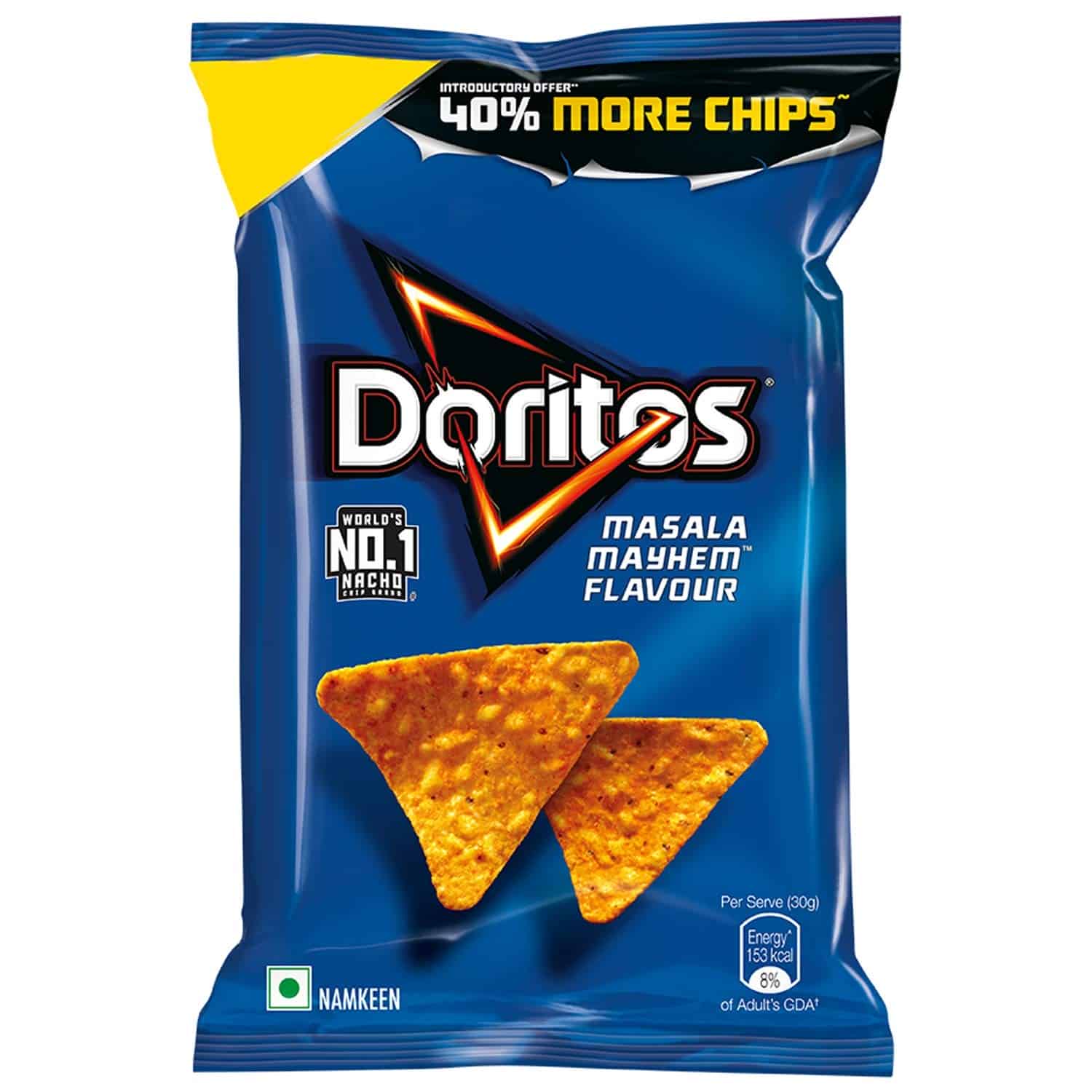 Doritos Nacho Chips - Masala Mayhem Flavour