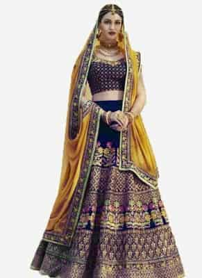 Beautiful Designer Bridal Silk Lehenga Choli set