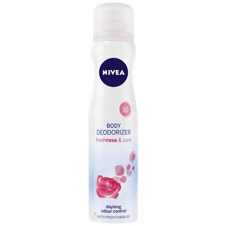 Nivea Women Gas Free Deodorant - Fresh Rose & Care