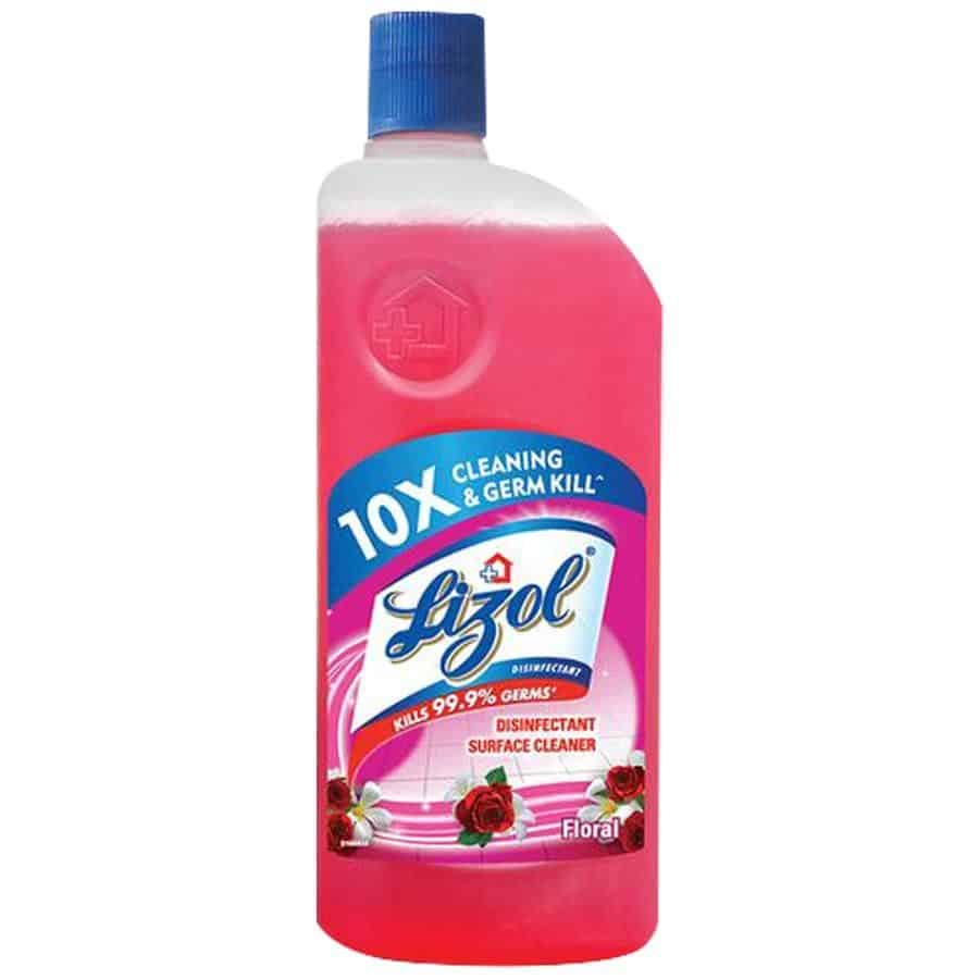 Lizol Disinfectant Floral Surface & Floor Liquid Cleaner, 500ml