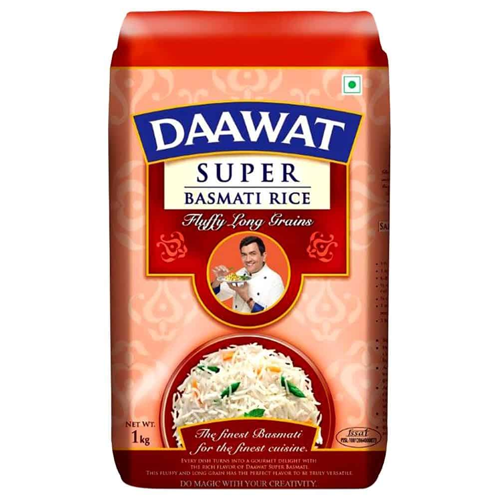 Daawat Super Basmati Rice, 1 Kg