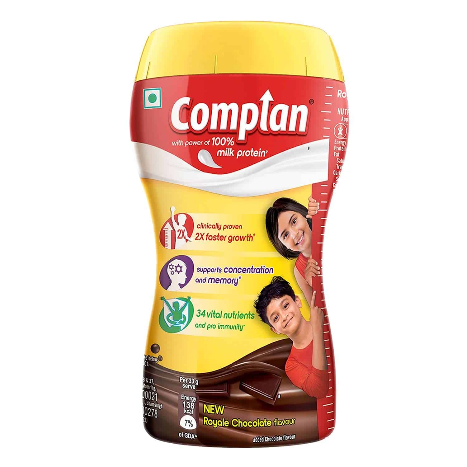 Complan Nutrition & Health Drink Chocolate Flavour Jar