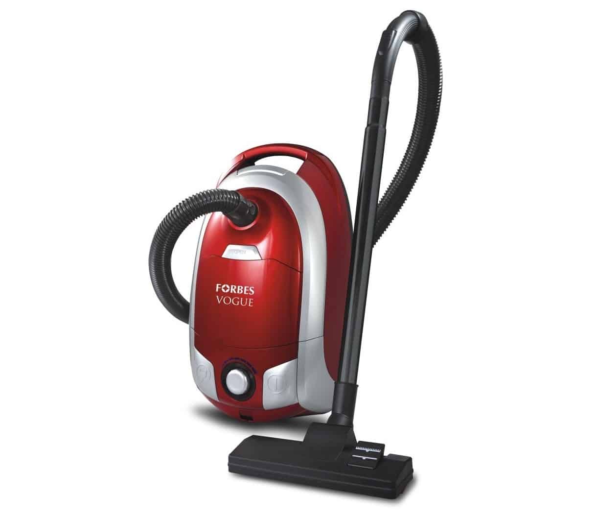 Eureka Forbes Vogue 1400-Watt Powerful Suction and Blower function Vacuum Cleaner (Red and Silver)