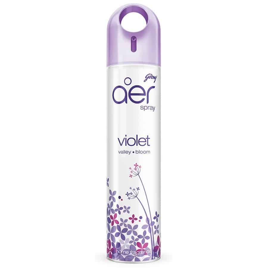 Godrej Aer Spray - Home & Office Air Freshener, Violet Valley Bloom