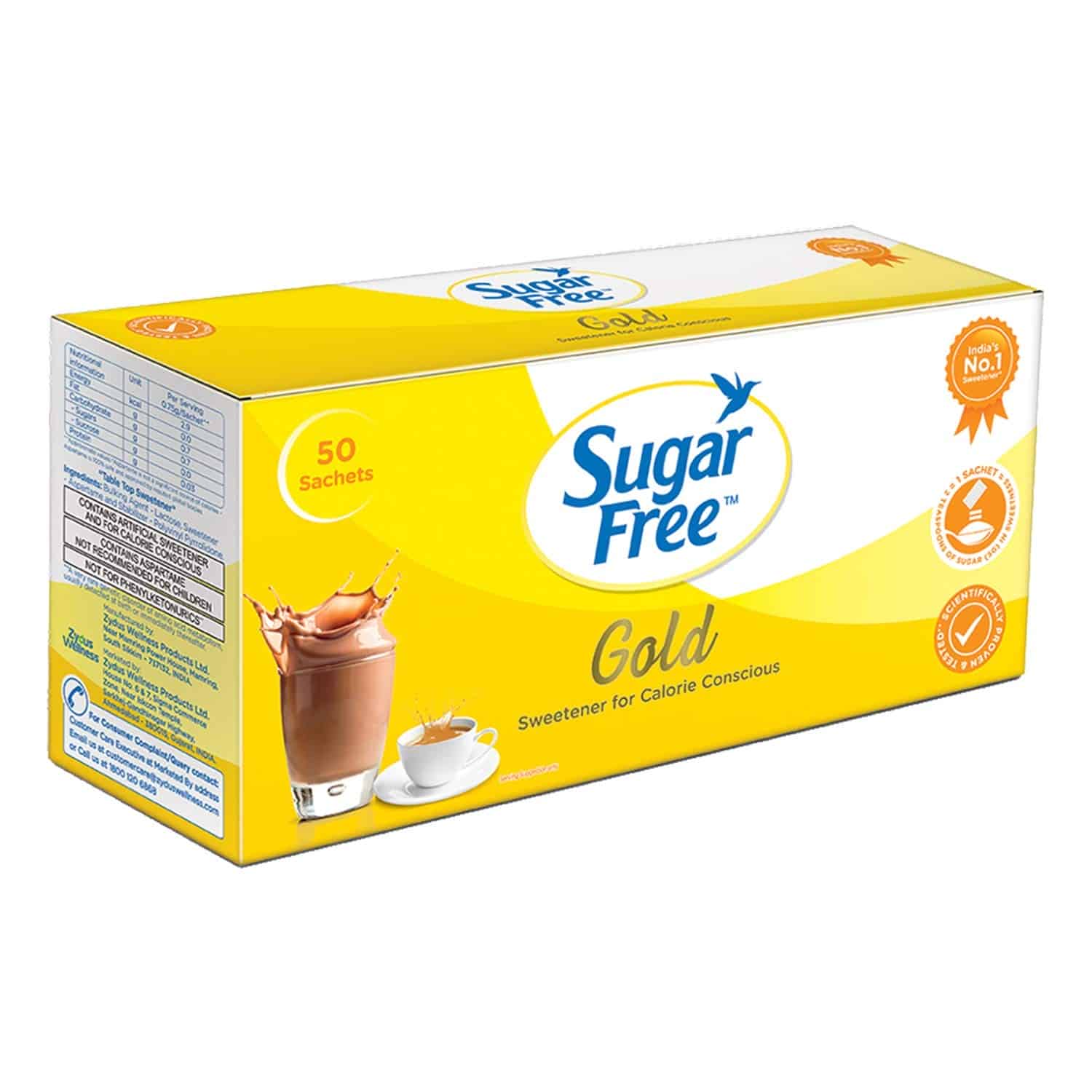 Sugar Free Gold, 50 Sachets