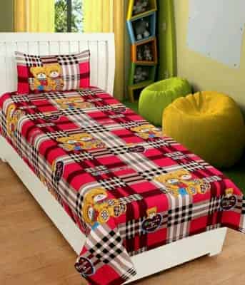 PolyCotton 90x60 Single Bedsheets