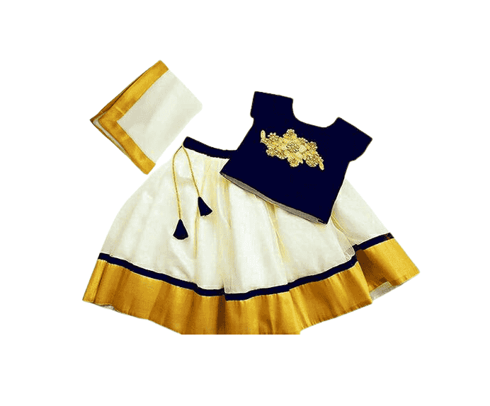 Traditional Girl's Lehenga Choli Dupatta