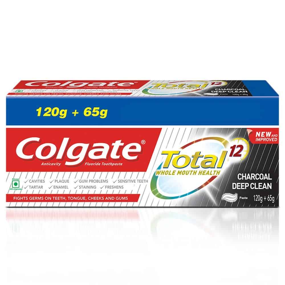 Colgate Total Anticavity  Charcoal Deep Clean Toothpaste