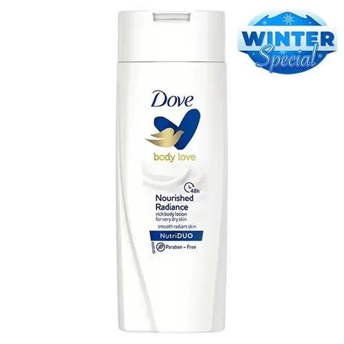 Dove Nourising Body Care Nourished Radiance Rich Body Lotion For Dry Skin