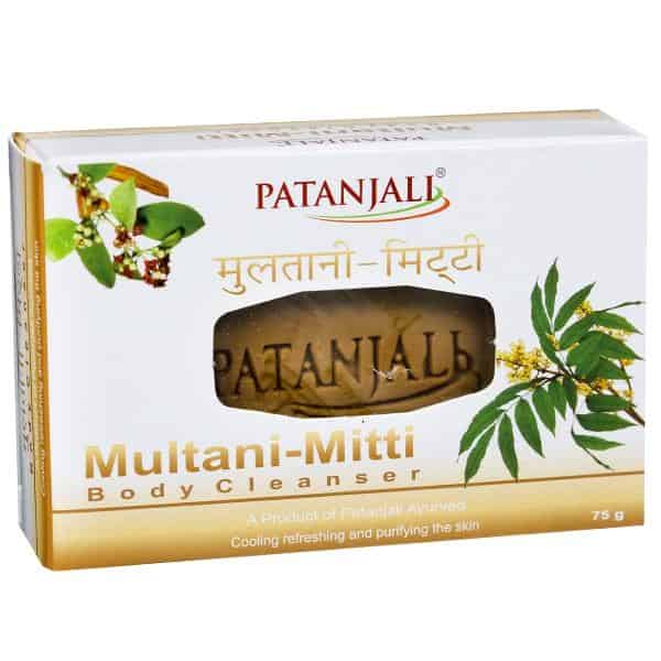 Patanjali Multani Mitti Body Cleanser Soap, 75g