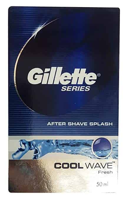 Gillette Cool Wave After Shave Splash - Fresh, 50ml Carton