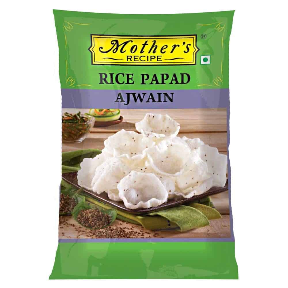 Mother's Recipe Rice Ajwain Papad