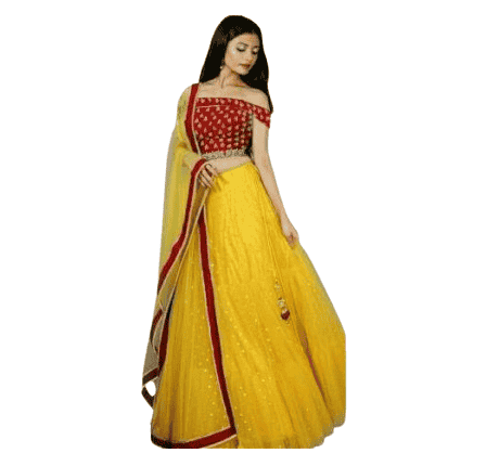 Women's Refined Satin Lehenga Set