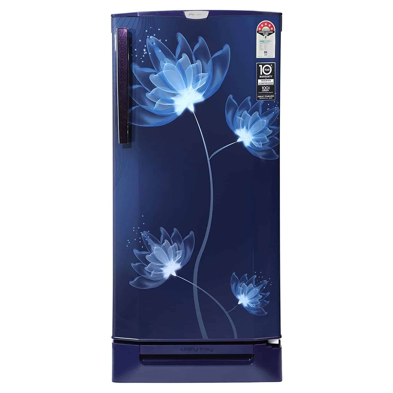 Godrej 190 L 5 Star Inverter Direct-Cool Single Door Refrigerator with Jumbo Vegetable Tray