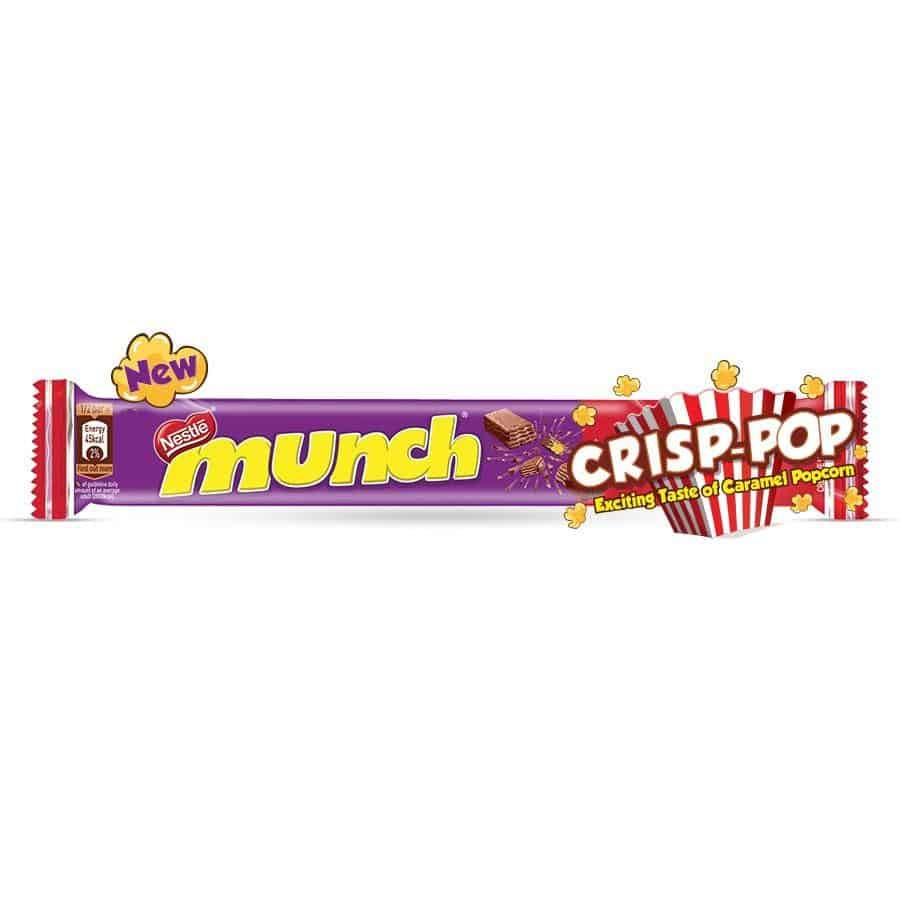 Nestle Munch Crisp-Pop Chocolate Wafer