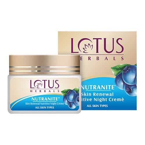 Lotus Herbals Nutranite Night Cream, 50g