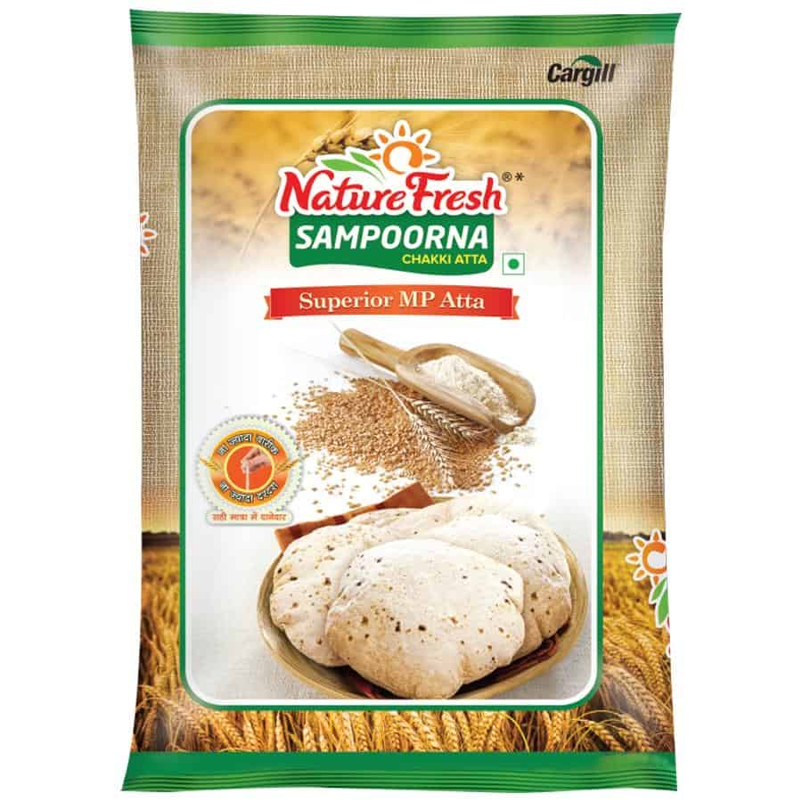 Nature Fresh Sampoorna Chakki Atta, 5kg