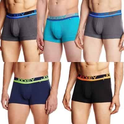 Jockey Men's Cotton innerwear (Pack of 5) (Assorted_Large)