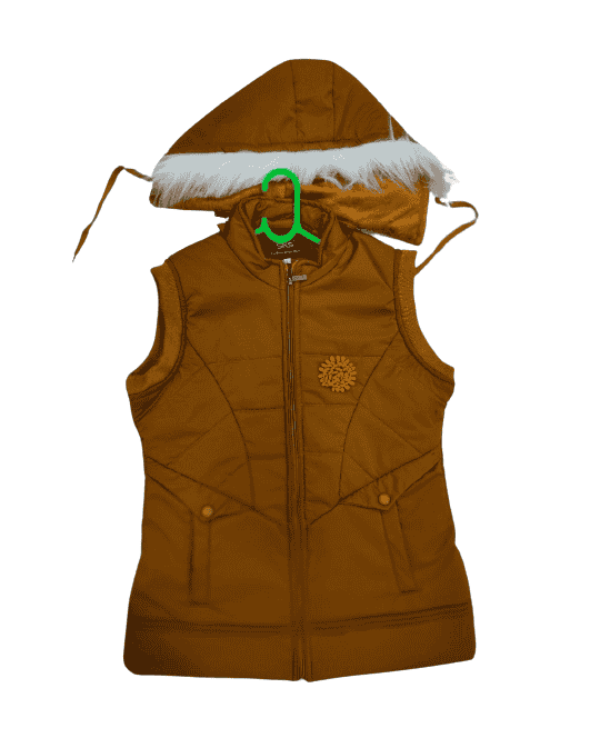 SNS Sleeveless Solid Women Puffer Jacket (LV-2701)