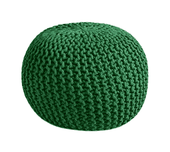 Elite Attractive Knitted Pouf