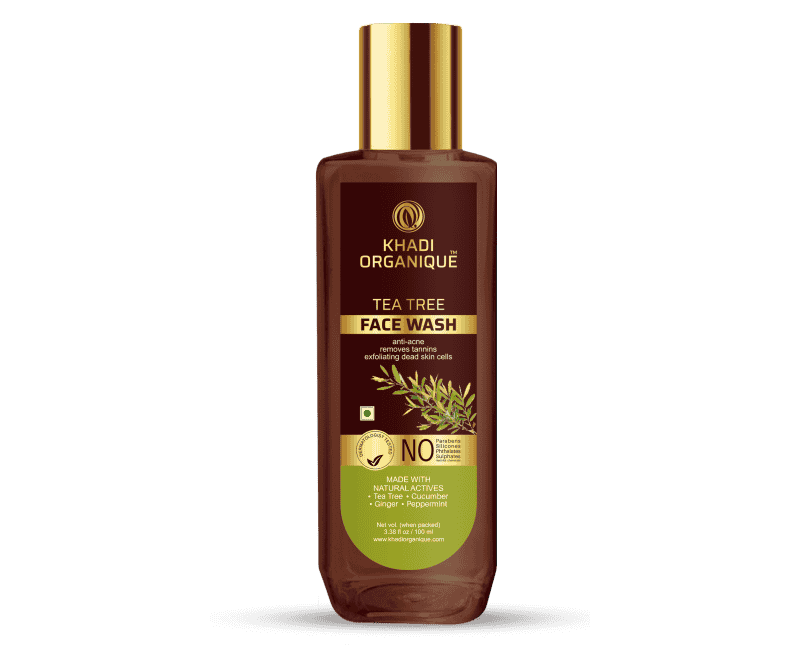 Khadi Organique Tea Tree Face Wash, 100ml