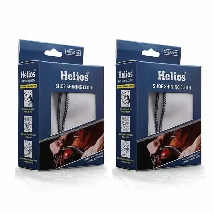 Helios Shoe Shining Cloth (Pack of 2)