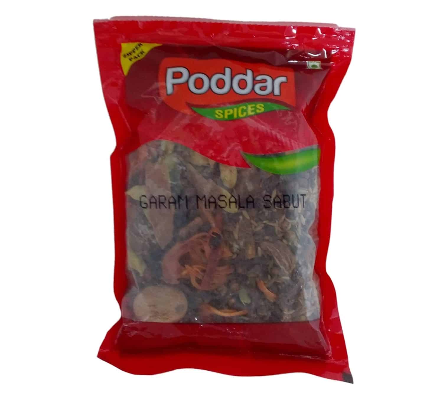 Poddar Spices Sabut Garam Masala, 100g