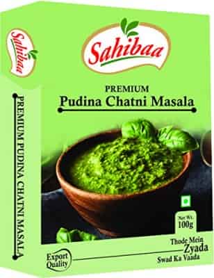 Sahiba Pack of 2 Pudina Chatni of 100g Each