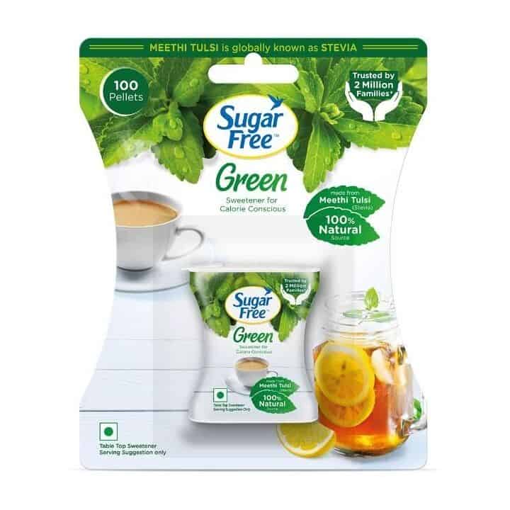 Sugar Free Green, 100 Pellets