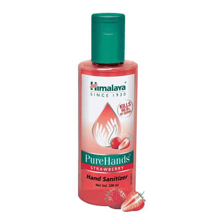 Himalaya PureHands Hand Strawberry Sanitizer, 200ml