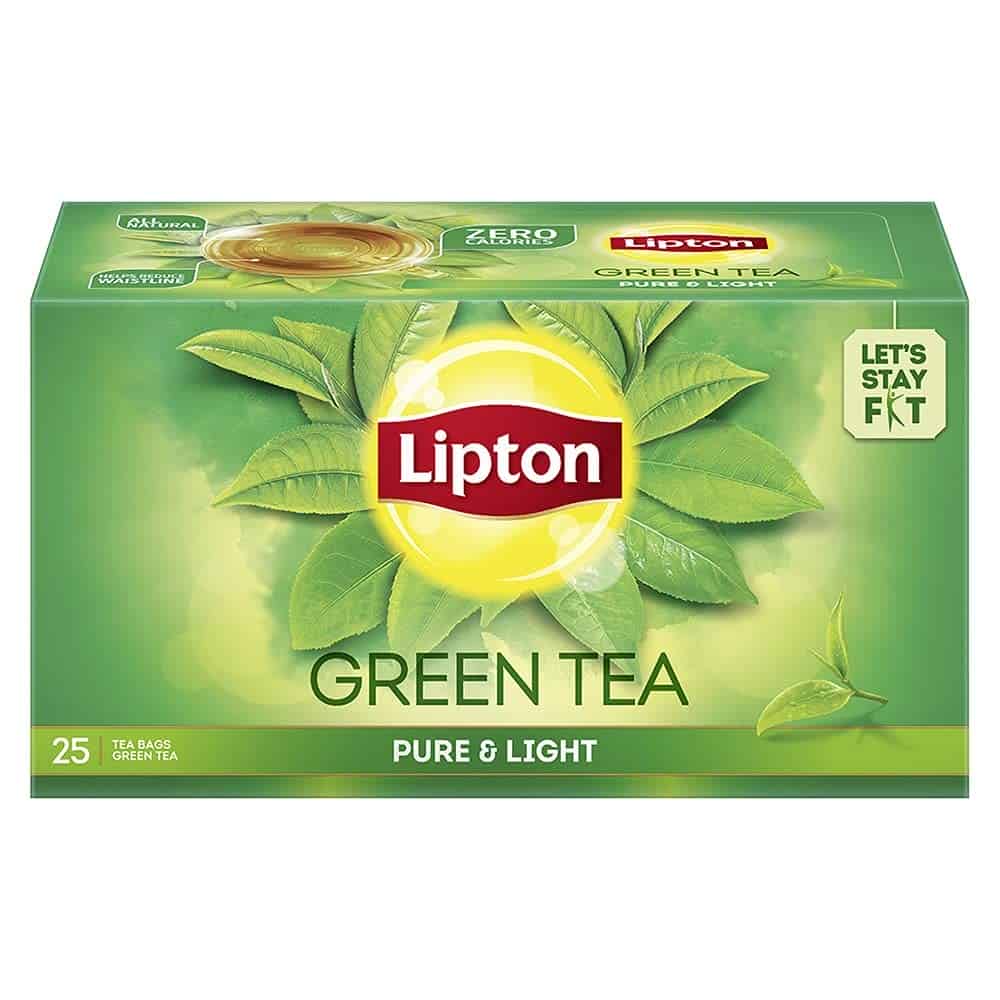 Lipton Pure & Light Green Tea, 25 Bags