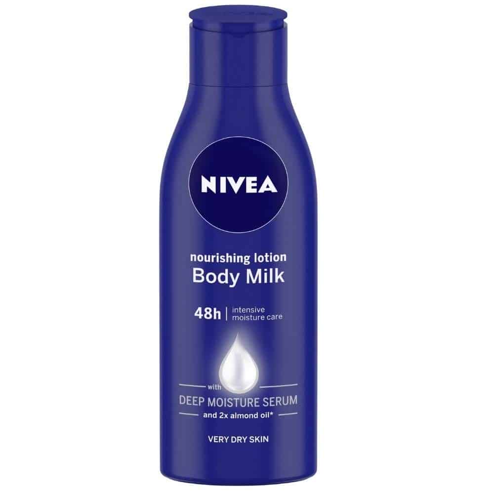 Nivea Nourishing Body Milk Lotion - with 2x Almond Oil