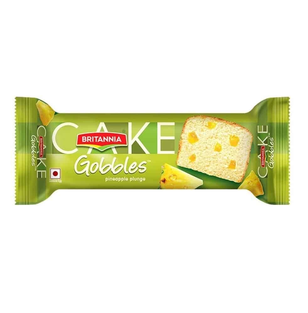Britannia Gobbles Pineapple Plunge Cake