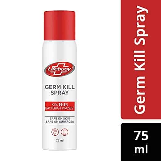 Lifebuoy Antibacterial Germ Kill Sanitizer Spray (No Gas)