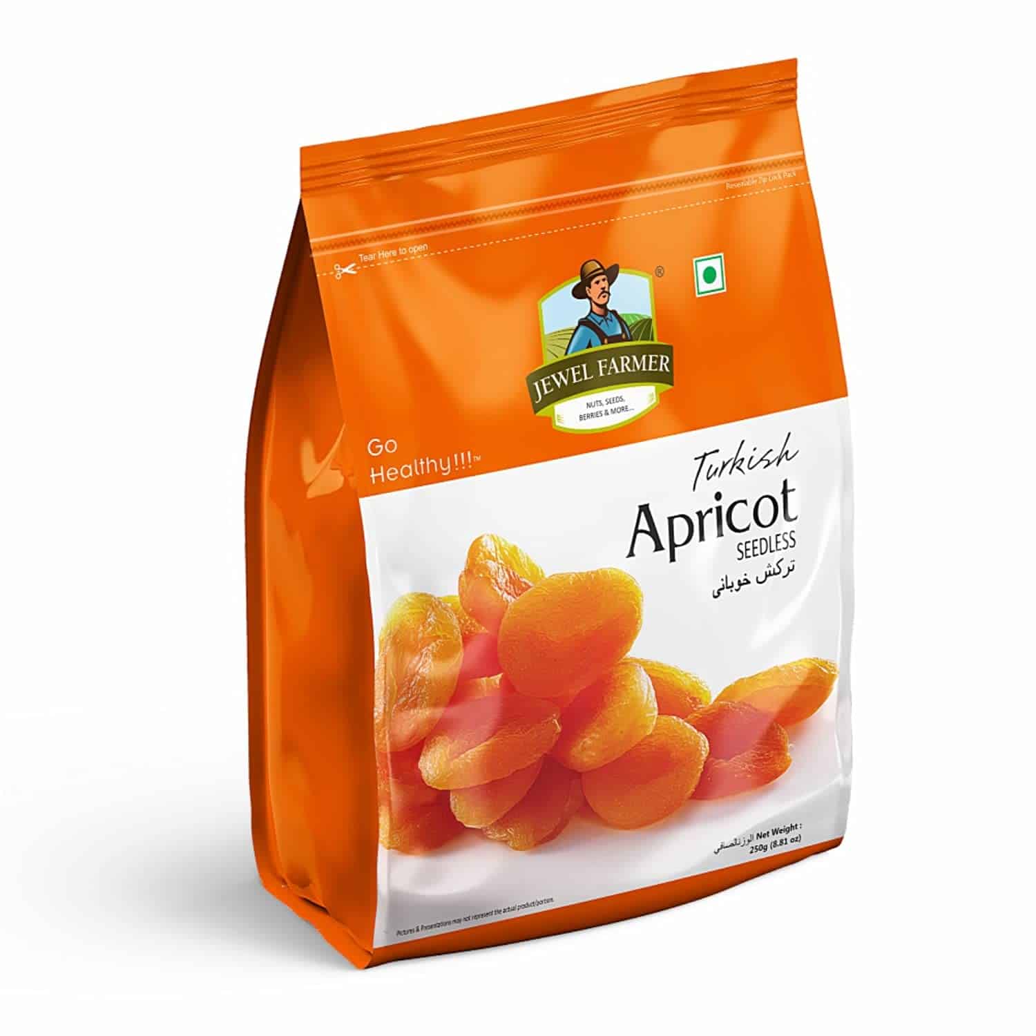 Jewel Farmer Turkish Apricot, 250g