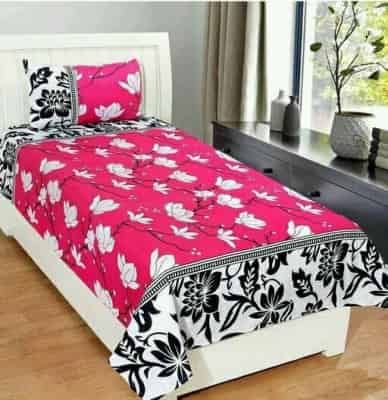 Comfy 3D Microfiber Single Bedsheets With Pillow Covers