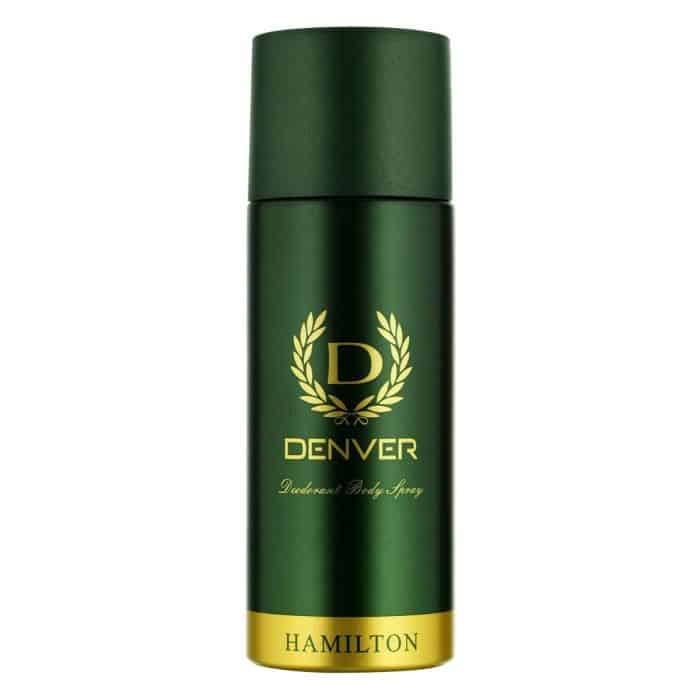Denver Hamilton Deodorant Body Spray for Men, 165ml