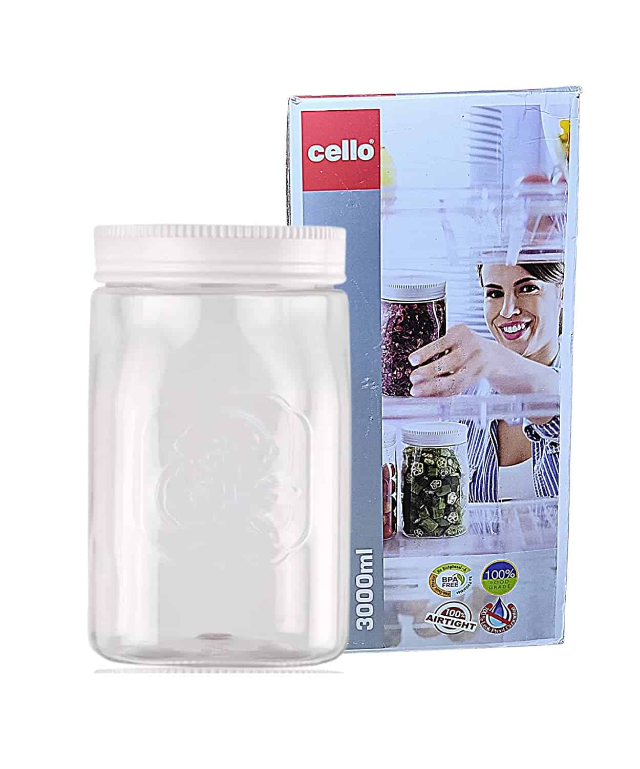 Cello Fridge Door container set Safe Plastic 3000 ml