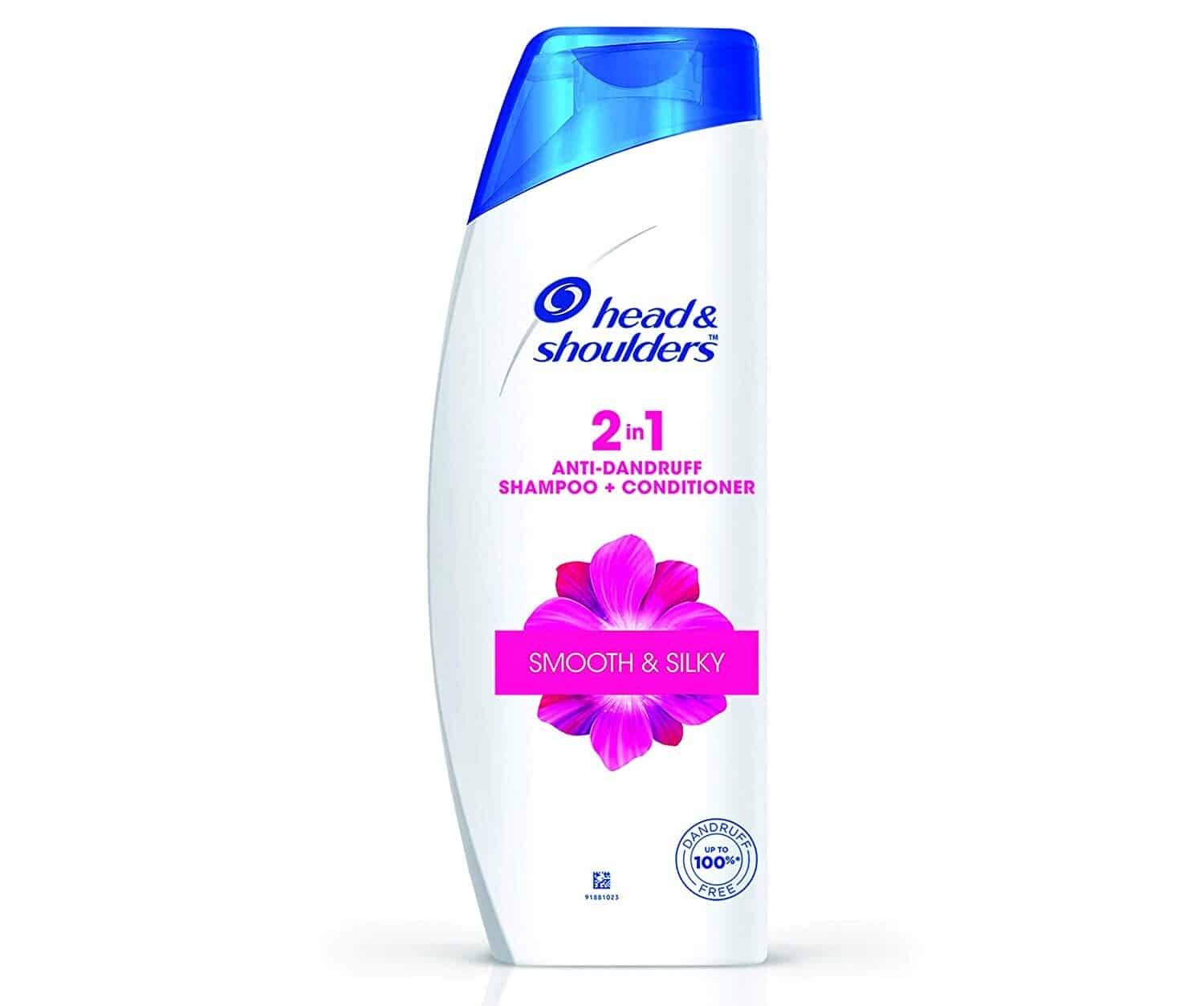 Head & Shoulders 2 in 1 Smooth and Silky Anti Dandruff Shampoo + Conditioner
