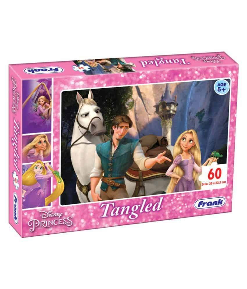 Frank Disney Princess Tangled 60 Pc Jigsaw Puzzle